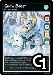 Snow Beast